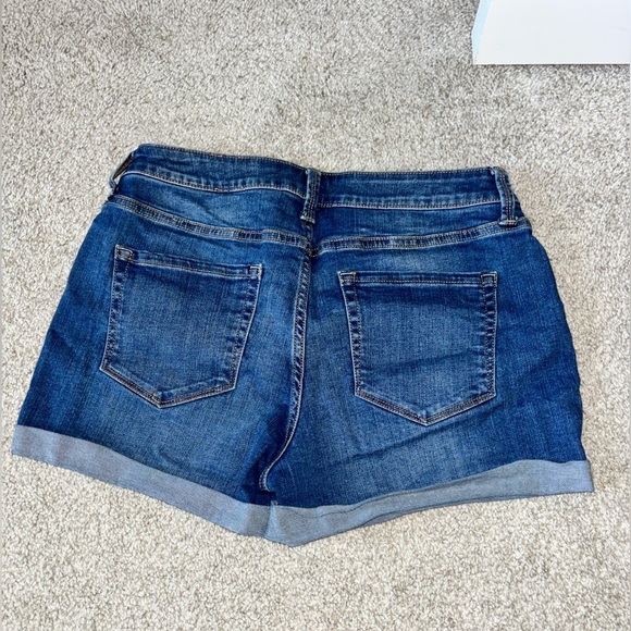 a.n.a Women's Blue Denim Shorts - Picture 2 of 4